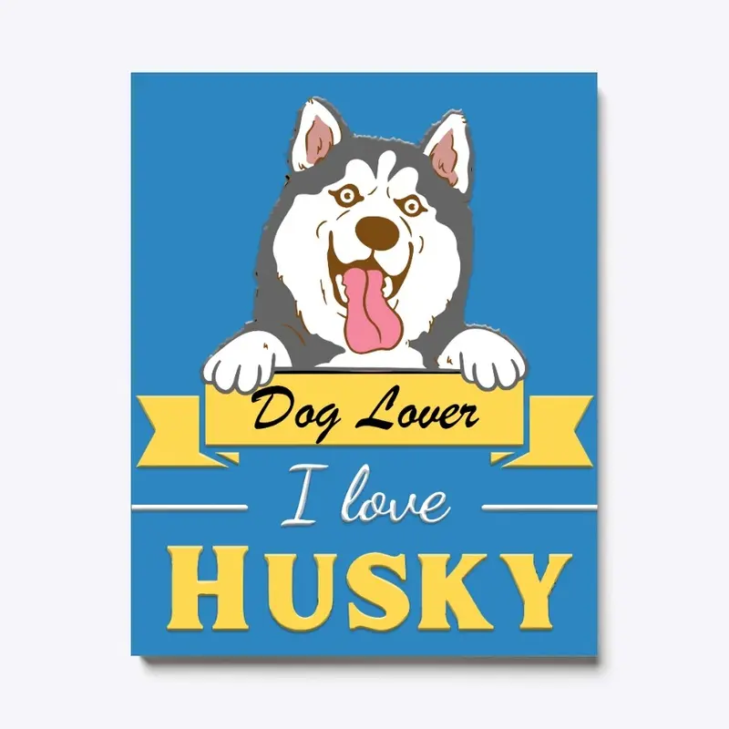 Cool Husky Classic T-Shirt