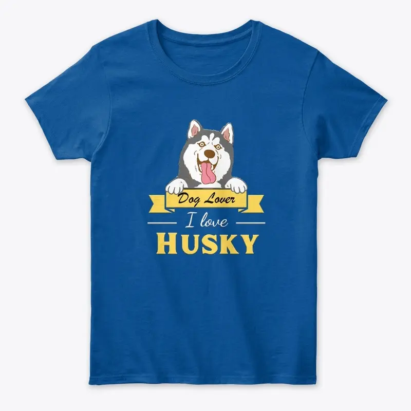 Cool Husky Classic T-Shirt