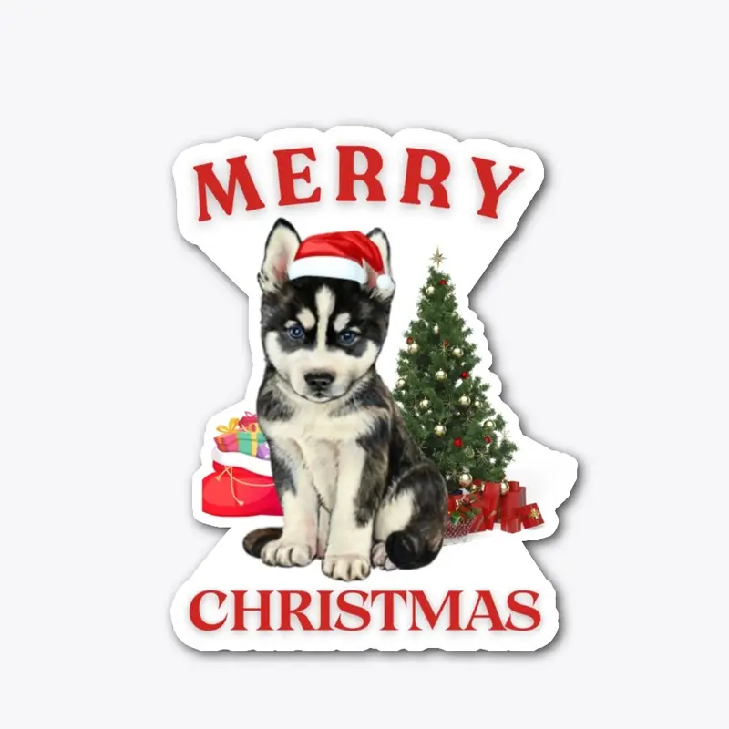 Husky Christmas Sleeves 