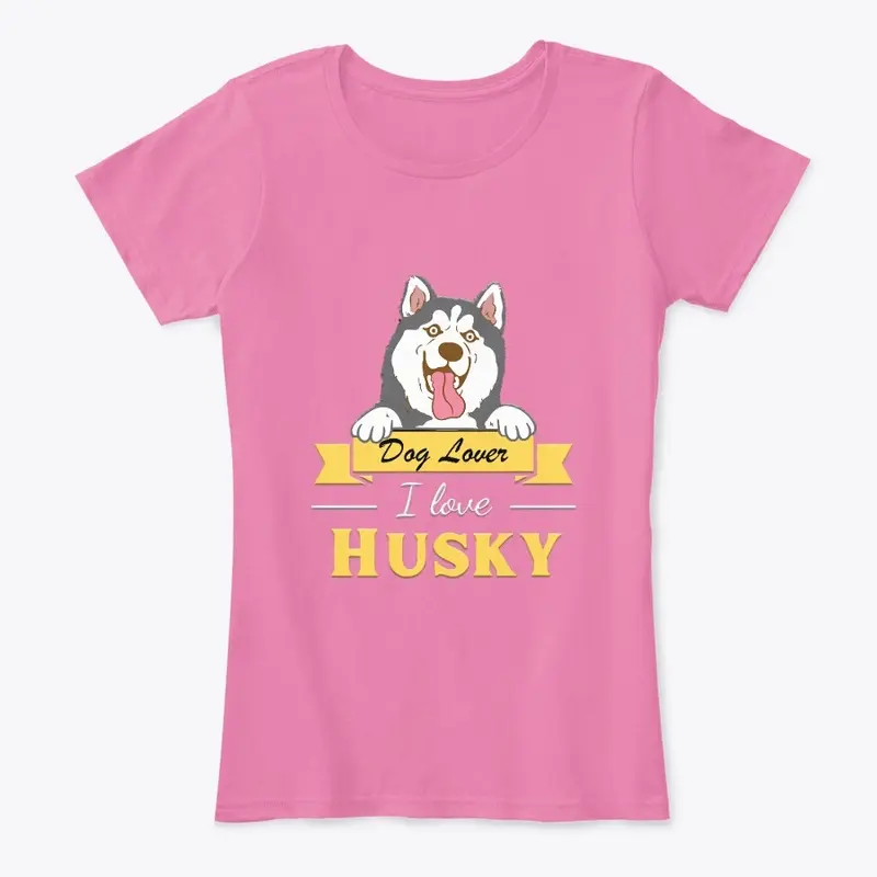 Cool Husky Classic T-Shirt