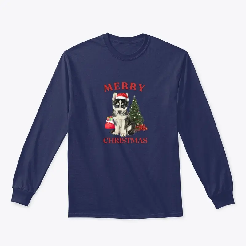 Husky Christmas Sleeves 